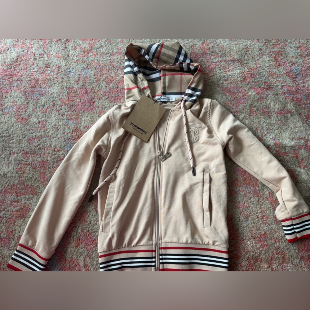 Kids Matching Set in Beige and Red
